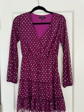 City Studio | Dresses | Juniors Metallic Ruffled Fit Flare Dress | Poshmark